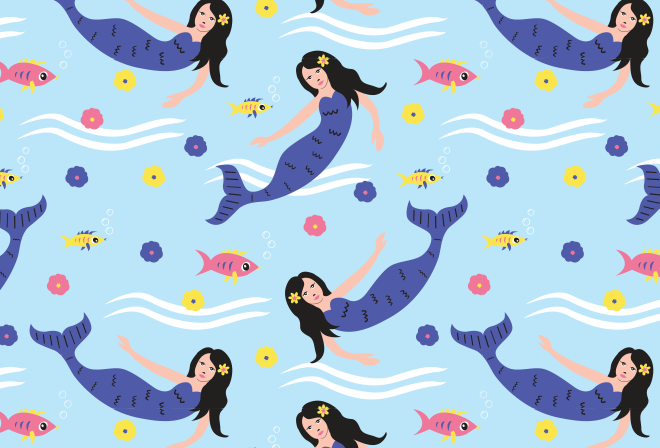 Swimming Mermaids